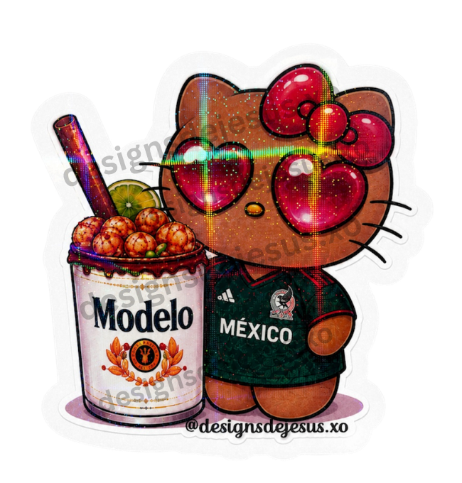 Brown Mexico Hello Kitty