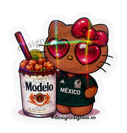 Brown Mexico Hello Kitty